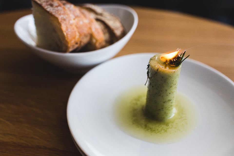 The beef candle at Il Posto (Photo by Eater Denver) 