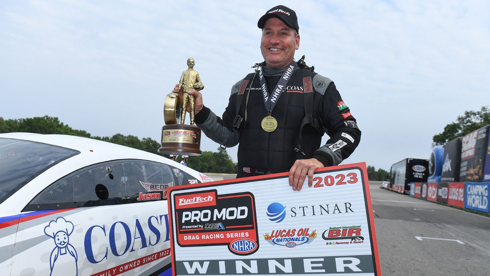 Jason Lee Earns First Career Victory in FuelTech NHRA Pro Mod Drag Racing Series