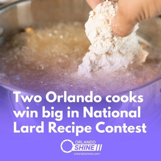 Two Orlando Cooks Win Big in National Lard Recipe Contest