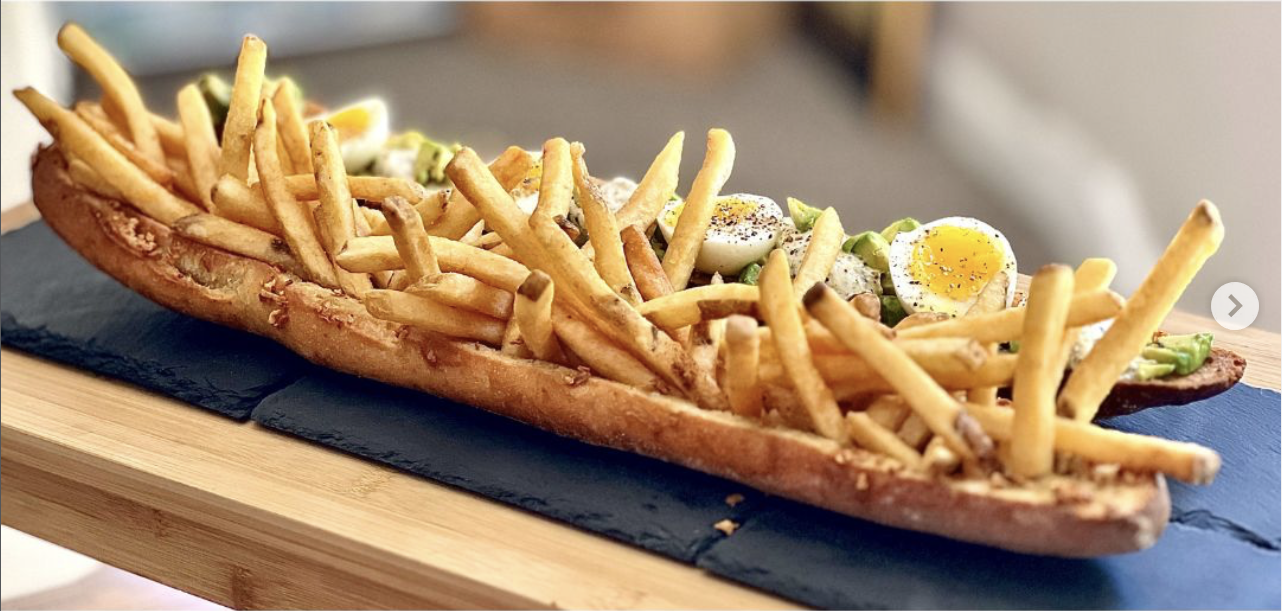 The Beef Tallow Fries Baguette Boat