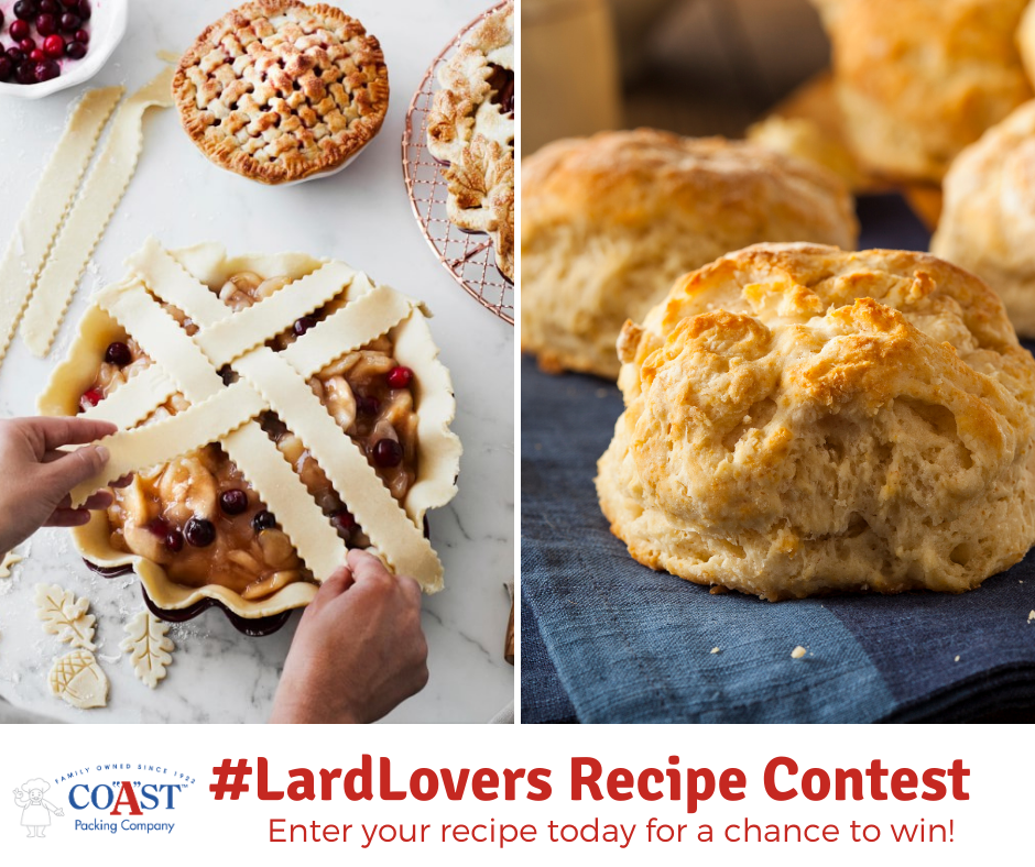 As Coast Packing #LardLovers Recipe Contest Enters Home Stretch, Contestants Reflect on Comfort Food During the Pandemic