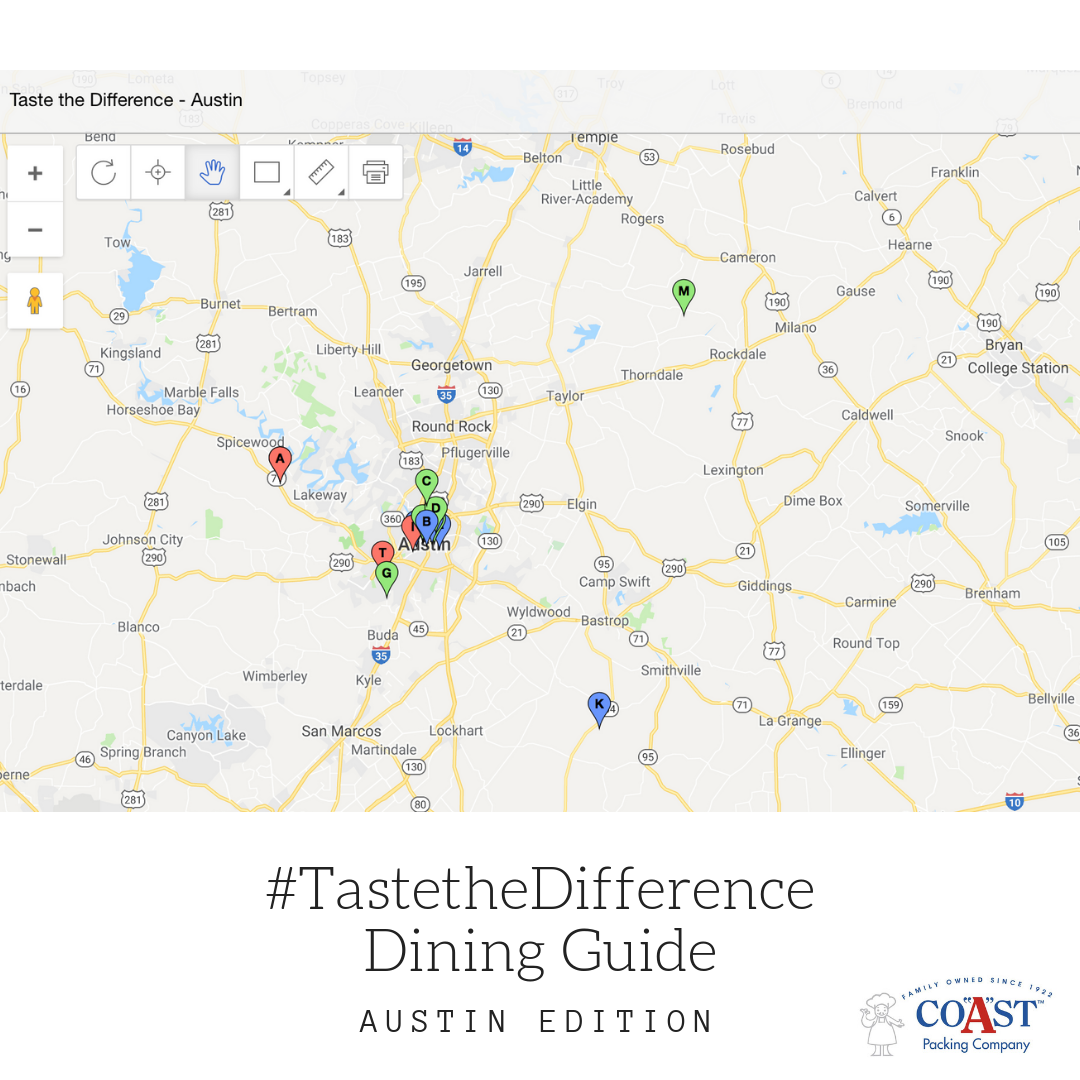As SXSW Kicks Off, Coast Packing’s ‘Taste the Difference’ #FatMaps Spotlight Austin Eateries, Singing Praises of Lard and Beef Tallow