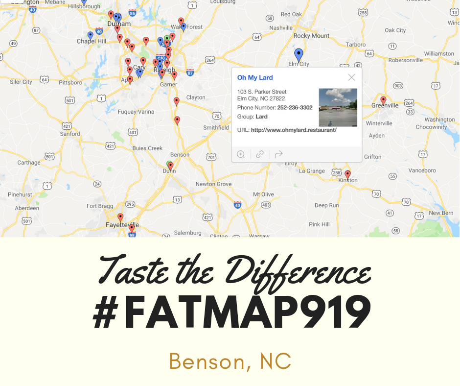 With PDRA Drag Wars VI Commencing on Sept. 5, Coast Packing Returns to the Strip in Benson, N.C. -- and Freshens #FatMap919 of Area’s Top Lard and Beef Tallow Spots